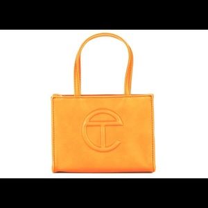 TELFAR Small Orange Shopping Bag